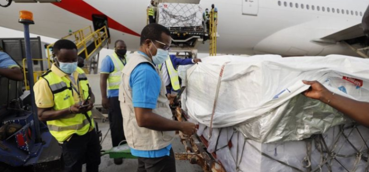 Ghana gets First Doses of Covax Vaccines by Raphael Bichene