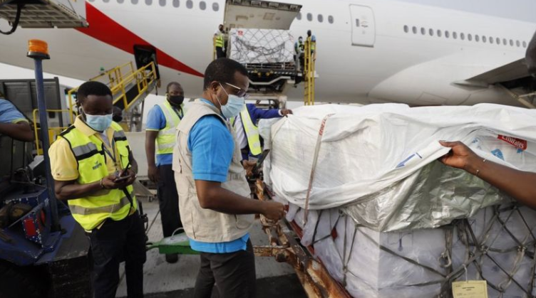 Ghana gets First Doses of Covax Vaccines by Raphael Bichene
