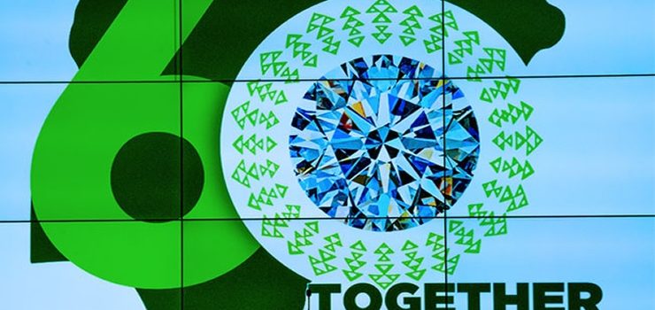 President Buhari Unveils Nigeria at 60 Logo by Raphael Bichene