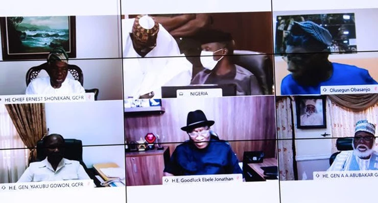 Femi Adesina Sheds Light on Meeting Between Former Heads of State and President Buhari by Raphael B