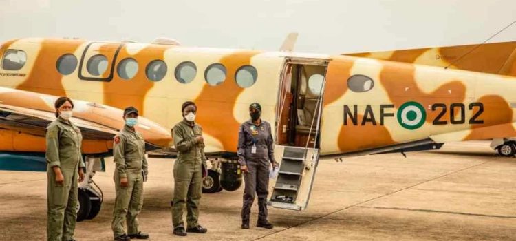NAF Makes History As All Female Crew Carries Out ISR Operation by Raphael Bichene