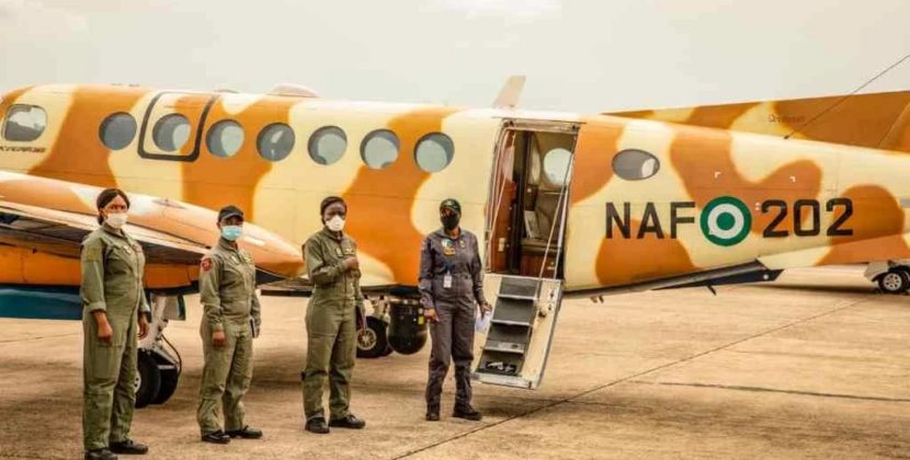 NAF Makes History As All Female Crew Carries Out ISR Operation by Raphael Bichene
