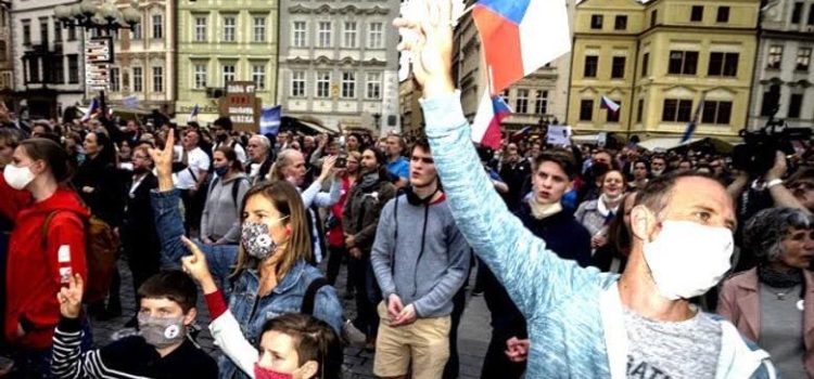 Czechs Drop Compulsory Face Masks July 1 by Raphael Bichene