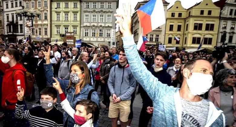 Czechs Drop Compulsory Face Masks July 1 by Raphael Bichene