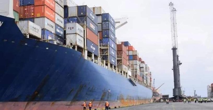 Largest Vessel Ever in Nigeria Berths at Onne Port by Raphael