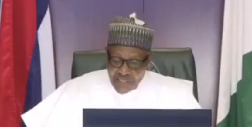 Full Text President Buhari’s Adress to Nigerians on End SARS Protest by Raphael Bichene