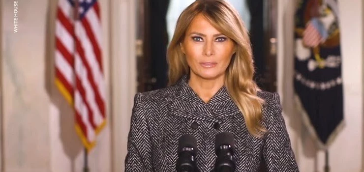 Full Text Melanie Trump’s Farewell Speech . by Raphael Bichene