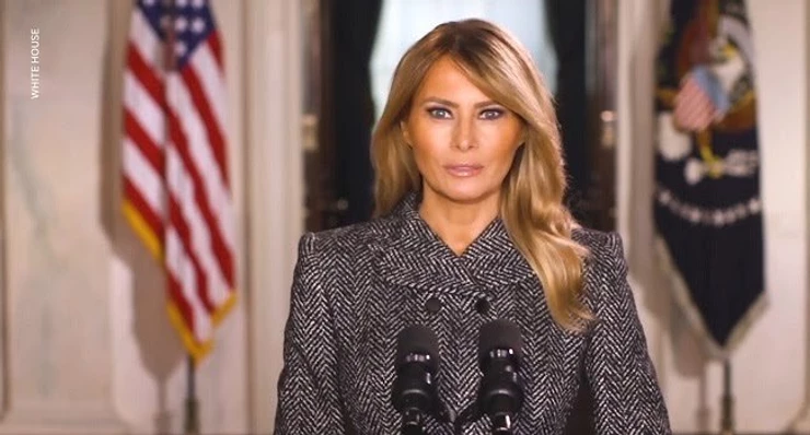 Full Text Melanie Trump’s Farewell Speech . by Raphael Bichene