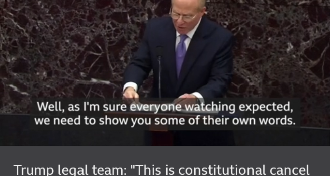 Senate Fails to Impeach Trump. By Raphael Bichene