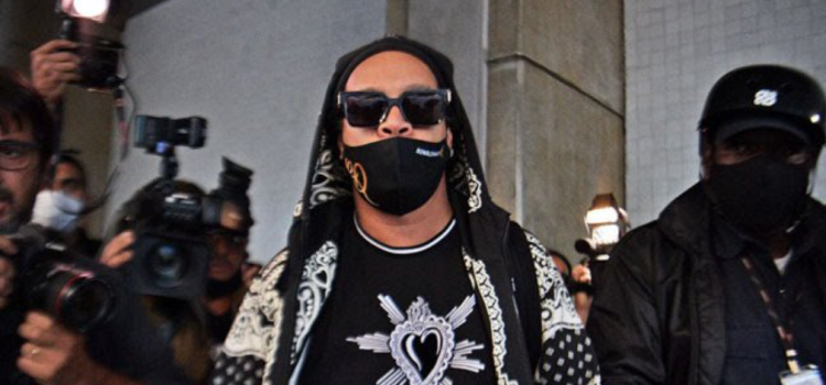 Ronaldinho Tests Positive for covid-19 by Raphael Bichene