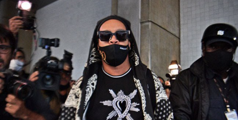 Ronaldinho Tests Positive for covid-19 by Raphael Bichene