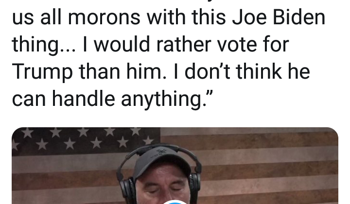 I Would Rather Vote For Trump Than Biden by Jessy Samuel Ejah