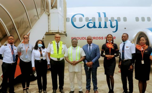 Gov Ayade excited as Cally Air makes maiden flight to Abuja