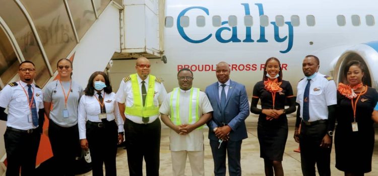 Gov Ayade excited as Cally Air makes maiden flight to Abuja