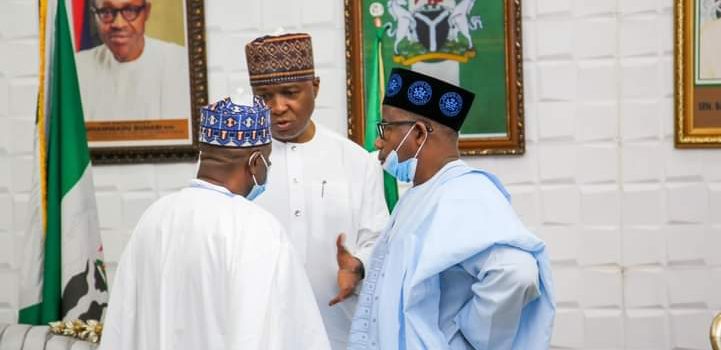Three PDP Presidential Aspirants Meet In Bauchi, Agree To Step Down For One Person (Photos)