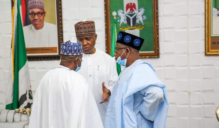 Three PDP Presidential Aspirants Meet In Bauchi, Agree To Step Down For One Person (Photos)