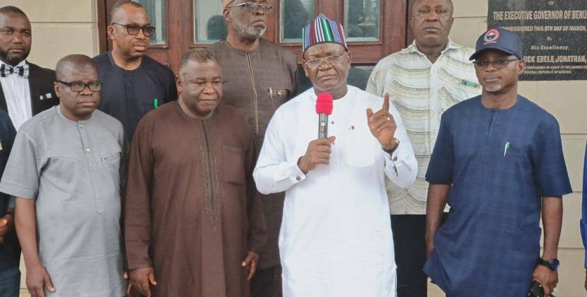 Delegates Confirm Ortom As PDP Senatorial Candidate For Benue North-West