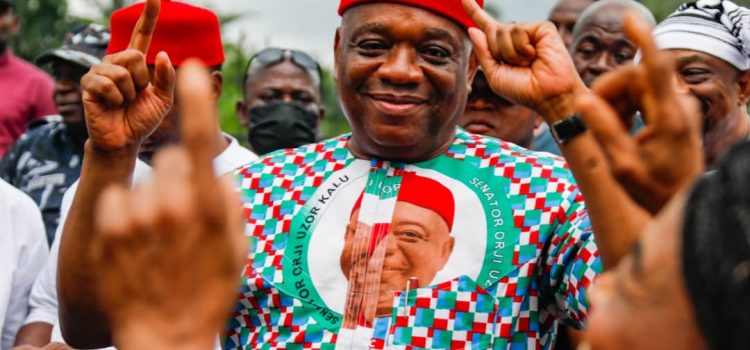 Abia-North: Accolades flow as Sen.Kalu delivers another road project in Umunneochi