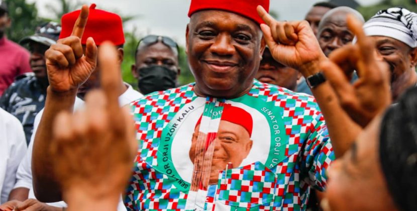 Abia-North: Accolades flow as Sen.Kalu delivers another road project in Umunneochi