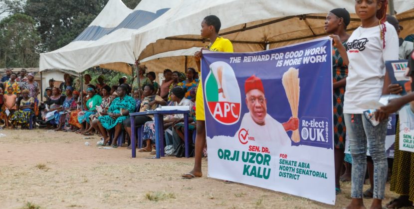 2023: Kalu’s endorsements soars as he rounds off Isuikwuato campaign tour