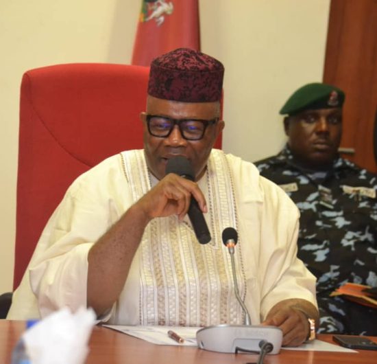 See what Akpabio said to NASC on insecurity, filthy environment of NASS complex