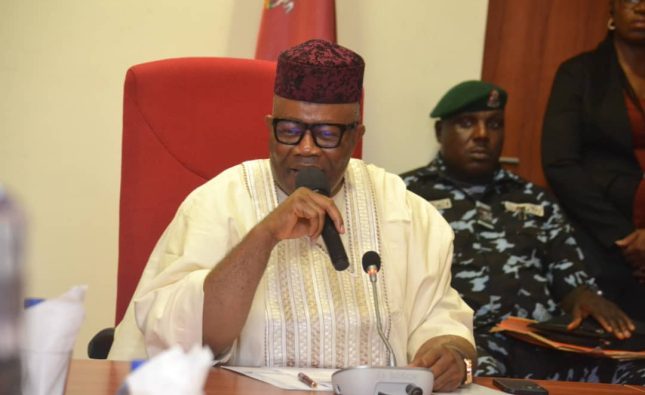 See what Akpabio said to NASC on insecurity, filthy environment of NASS complex