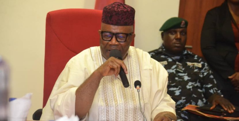 See what Akpabio said to NASC on insecurity, filthy environment of NASS complex